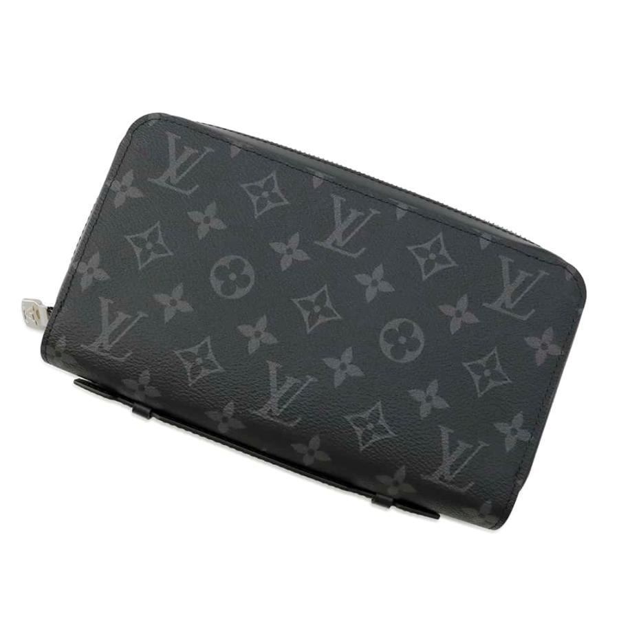 Кошелек Louis Vuitton Monogram Eclipse Zippy XL Long Wallet M61698 — черный